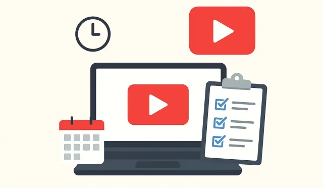 Mastering Your YouTube Content Planning